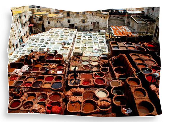 Fes-tannery (1) How to Spend a Fun Holiday in Agadir