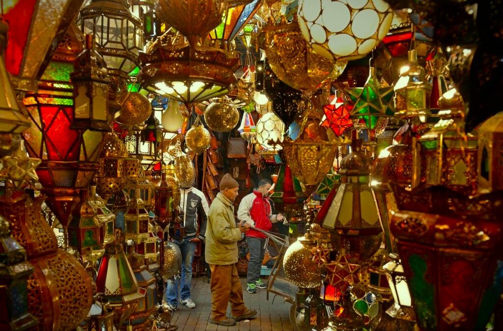 Christmas Shopping in Marrakech Souks: A Festive Moroccan Market Experience