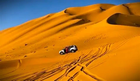 4x4 adventure across the Sahara during Desert tours Morocco in winter