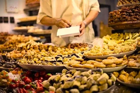 Moroccan festive pastries prepared during a Festive cooking class in Fez
